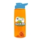 The Flair - 26 oz Transparent Tritan(TM) Bottle with Drink thru lid, Mixing Ball, and Digital Imprint