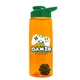 The Flair - 26 oz Transparent Tritan(TM) Bottle with Drink thru lid, Mixing Ball, and Digital Imprint