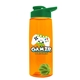 The Flair - 26 oz Transparent Tritan(TM) Bottle with Drink thru lid, Mixing Ball, and Digital Imprint