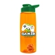 The Flair - 26 oz Transparent Tritan(TM) Bottle with Drink thru lid, Mixing Ball, and Digital Imprint