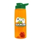 The Flair - 26 oz Transparent Tritan(TM) Bottle with Drink thru lid, Mixing Ball, and Digital Imprint