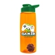 The Flair - 26 oz Transparent Tritan(TM) Bottle with Drink thru lid, Mixing Ball, and Digital Imprint