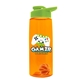 The Flair - 26 oz Transparent Tritan(TM) Bottle with Drink thru lid, Mixing Ball, and Digital Imprint