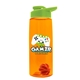 The Flair - 26 oz Transparent Tritan(TM) Bottle with Drink thru lid, Mixing Ball, and Digital Imprint