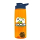 The Flair - 26 oz Transparent Tritan(TM) Bottle with Drink thru lid, Mixing Ball, and Digital Imprint