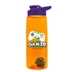 The Flair - 26 oz Transparent Tritan(TM) Bottle with Drink thru lid, Mixing Ball, and Digital Imprint
