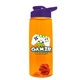 The Flair - 26 oz Transparent Tritan(TM) Bottle with Drink thru lid, Mixing Ball, and Digital Imprint