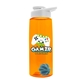 The Flair - 26 oz Transparent Tritan(TM) Bottle with Drink thru lid, Mixing Ball, and Digital Imprint