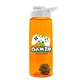 The Flair - 26 oz Transparent Tritan(TM) Bottle with Drink thru lid, Mixing Ball, and Digital Imprint