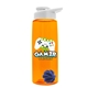 The Flair - 26 oz Transparent Tritan(TM) Bottle with Drink thru lid, Mixing Ball, and Digital Imprint