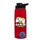 The Flair - 26 oz Transparent Tritan(TM) Bottle with Drink thru lid, Mixing Ball, and Digital Imprint