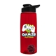 The Flair - 26 oz Transparent Tritan(TM) Bottle with Drink thru lid, Mixing Ball, and Digital Imprint