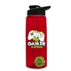The Flair - 26 oz Transparent Tritan(TM) Bottle with Drink thru lid, Mixing Ball, and Digital Imprint