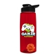 The Flair - 26 oz Transparent Tritan(TM) Bottle with Drink thru lid, Mixing Ball, and Digital Imprint