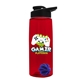 The Flair - 26 oz Transparent Tritan(TM) Bottle with Drink thru lid, Mixing Ball, and Digital Imprint