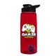 The Flair - 26 oz Transparent Tritan(TM) Bottle with Drink thru lid, Mixing Ball, and Digital Imprint