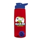 The Flair - 26 oz Transparent Tritan(TM) Bottle with Drink thru lid, Mixing Ball, and Digital Imprint