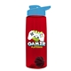 The Flair - 26 oz Transparent Tritan(TM) Bottle with Drink thru lid, Mixing Ball, and Digital Imprint