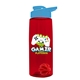 The Flair - 26 oz Transparent Tritan(TM) Bottle with Drink thru lid, Mixing Ball, and Digital Imprint