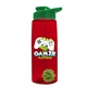 The Flair - 26 oz Transparent Tritan(TM) Bottle with Drink thru lid, Mixing Ball, and Digital Imprint