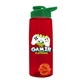 The Flair - 26 oz Transparent Tritan(TM) Bottle with Drink thru lid, Mixing Ball, and Digital Imprint