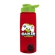 The Flair - 26 oz Transparent Tritan(TM) Bottle with Drink thru lid, Mixing Ball, and Digital Imprint