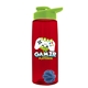 The Flair - 26 oz Transparent Tritan(TM) Bottle with Drink thru lid, Mixing Ball, and Digital Imprint