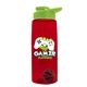 The Flair - 26 oz Transparent Tritan(TM) Bottle with Drink thru lid, Mixing Ball, and Digital Imprint