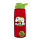 The Flair - 26 oz Transparent Tritan(TM) Bottle with Drink thru lid, Mixing Ball, and Digital Imprint