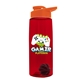 The Flair - 26 oz Transparent Tritan(TM) Bottle with Drink thru lid, Mixing Ball, and Digital Imprint