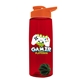 The Flair - 26 oz Transparent Tritan(TM) Bottle with Drink thru lid, Mixing Ball, and Digital Imprint