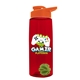 The Flair - 26 oz Transparent Tritan(TM) Bottle with Drink thru lid, Mixing Ball, and Digital Imprint