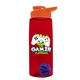 The Flair - 26 oz Transparent Tritan(TM) Bottle with Drink thru lid, Mixing Ball, and Digital Imprint