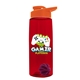 The Flair - 26 oz Transparent Tritan(TM) Bottle with Drink thru lid, Mixing Ball, and Digital Imprint