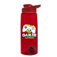 The Flair - 26 oz Transparent Tritan(TM) Bottle with Drink thru lid, Mixing Ball, and Digital Imprint