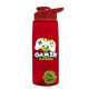 The Flair - 26 oz Transparent Tritan(TM) Bottle with Drink thru lid, Mixing Ball, and Digital Imprint
