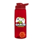 The Flair - 26 oz Transparent Tritan(TM) Bottle with Drink thru lid, Mixing Ball, and Digital Imprint