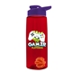 The Flair - 26 oz Transparent Tritan(TM) Bottle with Drink thru lid, Mixing Ball, and Digital Imprint