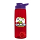 The Flair - 26 oz Transparent Tritan(TM) Bottle with Drink thru lid, Mixing Ball, and Digital Imprint