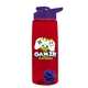 The Flair - 26 oz Transparent Tritan(TM) Bottle with Drink thru lid, Mixing Ball, and Digital Imprint