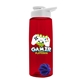 The Flair - 26 oz Transparent Tritan(TM) Bottle with Drink thru lid, Mixing Ball, and Digital Imprint
