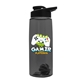 The Flair - 26 oz Transparent Tritan(TM) Bottle with Drink thru lid, Mixing Ball, and Digital Imprint