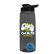 The Flair - 26 oz Transparent Tritan(TM) Bottle with Drink thru lid, Mixing Ball, and Digital Imprint