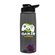 The Flair - 26 oz Transparent Tritan(TM) Bottle with Drink thru lid, Mixing Ball, and Digital Imprint