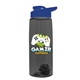 The Flair - 26 oz Transparent Tritan(TM) Bottle with Drink thru lid, Mixing Ball, and Digital Imprint