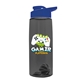 The Flair - 26 oz Transparent Tritan(TM) Bottle with Drink thru lid, Mixing Ball, and Digital Imprint
