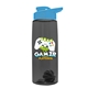 The Flair - 26 oz Transparent Tritan(TM) Bottle with Drink thru lid, Mixing Ball, and Digital Imprint