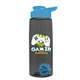 The Flair - 26 oz Transparent Tritan(TM) Bottle with Drink thru lid, Mixing Ball, and Digital Imprint