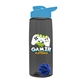 The Flair - 26 oz Transparent Tritan(TM) Bottle with Drink thru lid, Mixing Ball, and Digital Imprint