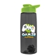 The Flair - 26 oz Transparent Tritan(TM) Bottle with Drink thru lid, Mixing Ball, and Digital Imprint
